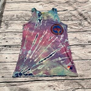 Aviator Nation Austin City Limits Festival 2014 Tie-Dye Tank Top Size Small